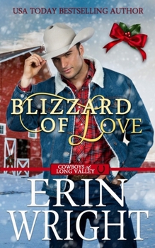 Paperback Blizzard of Love: A Christmas Holiday Western Romance Book