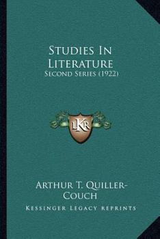 Paperback Studies In Literature: Second Series (1922) Book