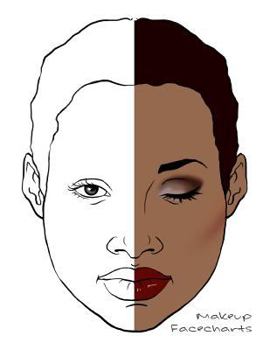 Paperback Makeup Facecharts: Arabella Edition Book