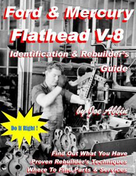 Paperback Ford & Mercury Flathead V-8 Identification & Rebuilder's Guide Book