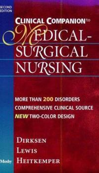 Hardcover Clinical Companion to Medical-Surgical Nursing Book
