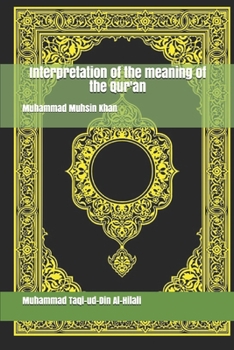 Paperback Interpretation of the meaning of the Qur'an Book
