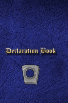 Hardcover Declaration Book - Mark Mason Book