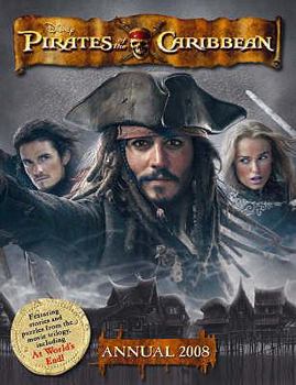 Hardcover Pirates of the Caribbean Annual Book