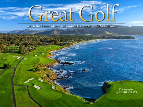 Calendar Cal 2024- Great Golf Book