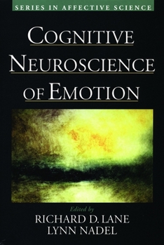 Paperback Cognitive Neuroscience of Emotion Book