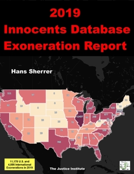 Paperback 2019 Innocents Database Exoneration Report Book