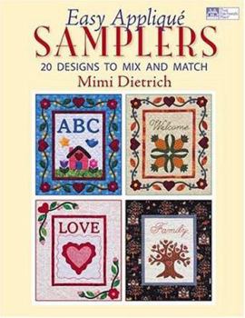 Paperback Easy Applique Samplers: 20 Designs to Mix and Match Book