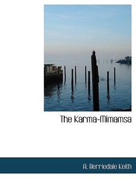Hardcover The Karma-Mimamsa Book