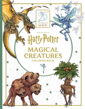 Paperback Harry Potter: Magical Creatures Coloring Book