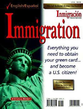 Paperback Immigration/English and Spanish (English and Spanish Edition) Book