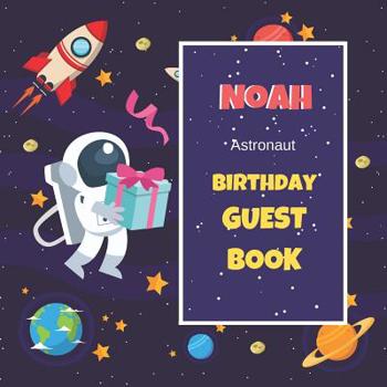 Paperback Noah Astronaut Guest Book