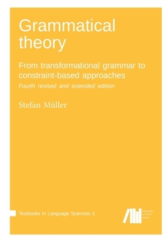 Paperback Grammatical theory Book