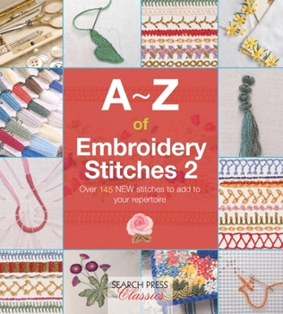 Paperback A-Z of Embroidery Stitches 2 Book
