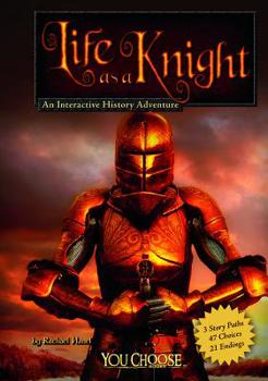 Hardcover Life as a Knight: An Interactive History Adventure Book