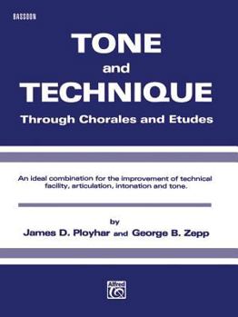 Paperback Tone and Technique: Through Chorales and Etudes (Bassoon) Book