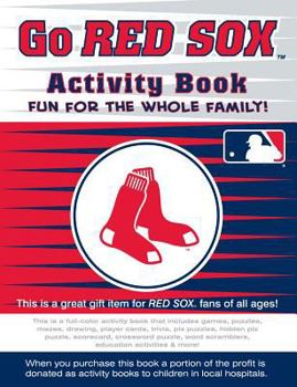 Paperback Go Red Sox Activity Book