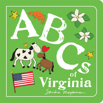 Board book ABCs of Virginia Book
