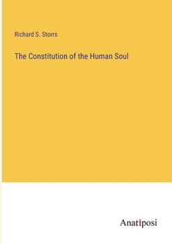 Paperback The Constitution of the Human Soul Book