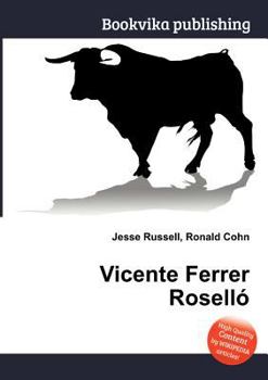 Paperback Vicente Ferrer Rosello Book