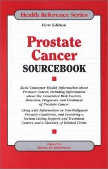 Hardcover Prostate Cancer Sourcebook Book