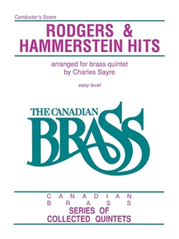 Paperback The Canadian Brass - Rodgers & Hammerstein Hits: Conductor Book