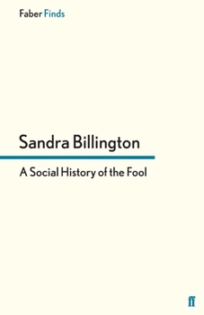 Paperback A Social History of the Fool Book