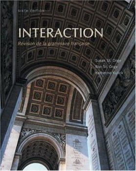 Paperback Interaction: Revision de grammaire française (with Audio CD) Book