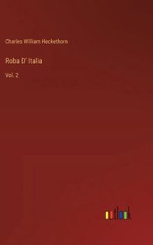 Hardcover Roba D' Italia: Vol. 2 Book