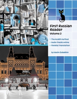 Hardcover Learn Russian Language with First Russian Reader Volume 2: Elementary A2 Bilingual for Speakers of English [Russian] Book