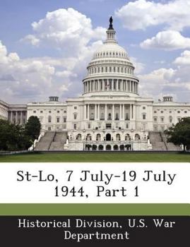 Paperback St-Lo, 7 July-19 July 1944, Part 1 Book