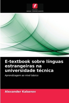 Paperback E-textbook sobre línguas estrangeiras na universidade técnica [Portuguese] Book