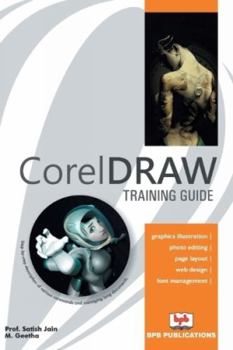 Paperback Corel Draw Training Guide Book