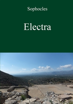 Paperback Electra by Sophocles Book