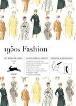 1950s Fashion: Gift & Creative Paper Book Vol.94 (Multilingual Edition) (English, French, Italian and German Edition)