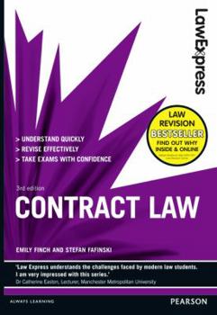 Paperback Contract Law: Uk Edition (Law Express) Book