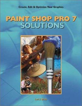 Paperback Paint Shop Pro 7 Solutions Book