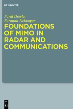 Hardcover Foundations of Mimo in Radar and Communications Book