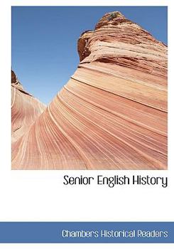 Hardcover Senior English History [Large Print] Book