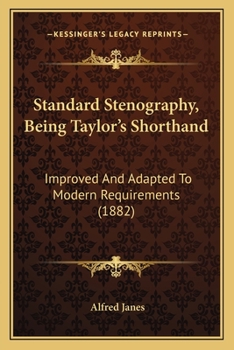 Standard Stenography: Being Taylor's Shorthand
