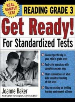 Paperback Get Ready for Standardized Tests Reading, Grade 3 Book
