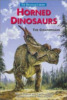 Library Binding Horned Dinosaurs: The Ceratopsians Book