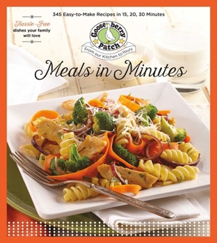 Paperback Meals in Minutes: 15, 20, 30 Book