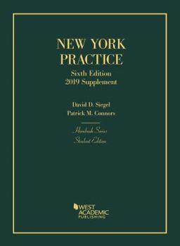 Paperback New York Practice, 6th, Student Edition, 2019 Supplement (Hornbooks) Book