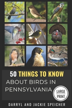 50 Things to Know About Birds in Pennsylvania Large Print: Birding in the Keystone State (50 Things to Know About Birds - Large Print Series)