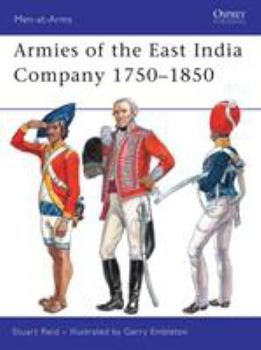 Paperback Armies of the East India Company 1750-1850 Book