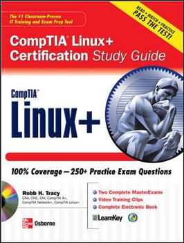 Hardcover CompTIA Linux+ Certification Study Guide [With CDROM] Book