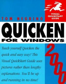 Paperback Quicken 2000 for Windows Visual QuickStart Guide Book