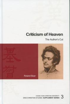 Hardcover Criticism of Heaven: The Author's Cut Book