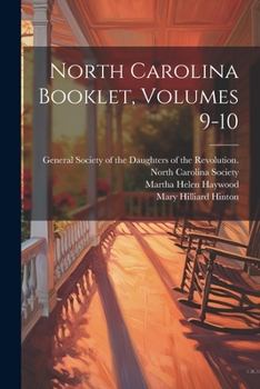 Paperback North Carolina Booklet, Volumes 9-10 Book